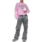 Стрэп детальные карго джинсы Acne Studios, серый - фото 5