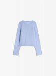 Свитер Bershka, светло-голубой - фото 2