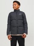 Пуховик стандартного кроя Jack&Jones, черный - фото