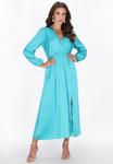 Платье faina Maxi dress, Turquoise - фото 2