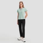 Футболка Dualis женская DESCENTE, сине-голубая - фото 10