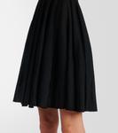 Мини-платье из шерсти с фигурным вырезом Alaïa, Noir Alaia - фото 5