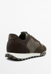 Кроссовки Massimo Dutti CONTRAST, Dark Brown - фото 4