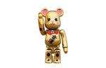 BE@RBRICK Bearbrick Maneki Neko Gold Luck Plating 2 - фото