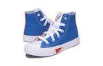 Детские парусиновые туфли Converse PS, Blue/Red - фото 4
