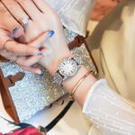 KANGOL Часы Women's Watch, White Strap Silver Case White Dial[Box Custom+Baby's Breath Watch Dial] - фото 3