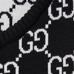 Джи джаккард мини-платье GUCCI, черный - фото 8