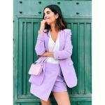 Женский длинный пиджак-бойфренд INTEMPO INTEMPO, черный - фото 3