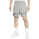 Повседневные шорты мужские серые Nike, серый - фото 3