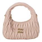 MIU MIU Кожаная сумка-полумесяц - фото