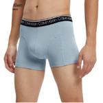 Мужские боксеры Calvin Klein, 3 шт (Темно-синий+Полоски+Светло-голубой) - фото 3