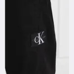 Тканые брюки классического кроя с отделкой значком Calvin Klein, черный - фото 4