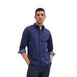 Рубашка Tom Tailor Printed 1037062, синий - фото 4