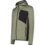 Толстовка с капюшоном, мужская куртка с фиксированным капюшоном Cmp, зеленый - фото 3