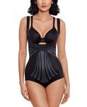 Женские боди-брифы Modern Miracle Torsette Miraclesuit, черный - фото
