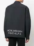 Куртка-рубашка с логотипом A-COLD-WALL*, черный - фото 4