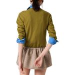 Свитер женский Miu Miu кашемировый, зеленый - фото 3