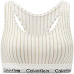 Бралетт с логотипом Racerback Calvin Klein, серый - фото