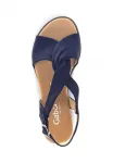 Сандалии на платформе Gabor, Blue Kork - фото 3