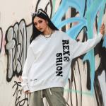 Свитшот унисекс REXSHION, светло-голубой - фото 8