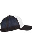 Бейсболка RETRO TRUCKER Flexfit, цвет black/white - фото 6