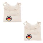 Подушка на стул Bonvionn кремовый, 46/42/7 см - фото