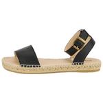 Женские нимы - сандалии Espadrij, Noir - фото