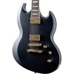 ESP LTD Deluxe Viper 1000 Электрогитара винтажная черная - фото 2