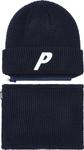 Шапка Palace Zip Off Facewarmer P 'Navy', синий - фото 3