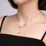 TRUE ME Женское ожерелье из серебра 999 пробы - фото 10