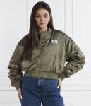 Куртка-Бомбер Cropped fit Calvin Klein Jeans, серый - фото 3