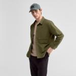 Мужская рубашка CAT, зеленый - фото 8