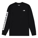 Свитер warped type graphic sweater 'black' The North Face, черный - фото