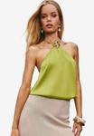Топ REGULAR FIT Lipsy, зеленый - фото