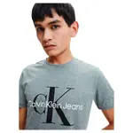 Футболка Calvin Klein Jeans Core Monogram Slim, синий - фото 4