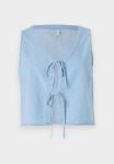 Блуза ONLNOVA TIE VEST - Top ONLY, цвет Light Blue Denim - фото 5