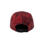 Жаккардовая джинсовая кепка Supreme Flames Washed Red - фото 4