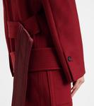 Пальто из шерсти и кашемира Ferragamo, Bordeaux - фото 6