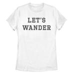 Футболка для юниоров «Давайте побродим», белый - фото