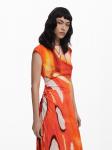 Платье Desigual, оранжевый - фото 3