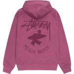 Толстовка с капюшоном Beach Roots Zip Stussy, черный - фото 5