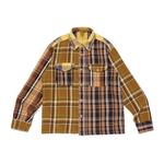 Рубашка с вышивкой Patchwork Heart HUMAN MADE, синий - фото 4