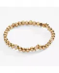 Эластичный браслет «Любовь и удача» Alex And Ani, gold - фото
