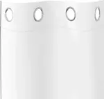 Плотные шторы с кольцами, 2 шт., чисто-белые, 225 x 140 см vidaXL - фото 5