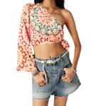 Топ Люсии в розовом цвете ba&sh - фото