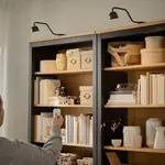 Комплект освещения, черный, 4 шт. TVARDRAG/TRADFRI RODRET IKEA - фото 10