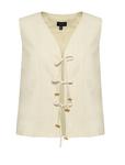Жилет South Beach, кремовый - фото