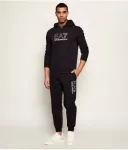 Толстовка regular fit Ea7, черный - фото 2