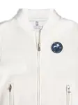 Бомбер с нашивкой-логотипом Brunello Cucinelli Kids, белый - фото 3