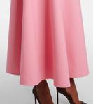 Шерстяное макси-платье Oscar de la Renta, Petal - фото 6